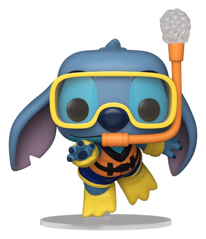 Lilo & Stitch POP! Vinyl Figur Snorkeling Stitch 9 cm Image 1