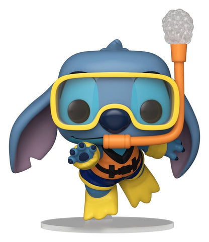 Lilo & Stitch POP! Vinyl Figur Snorkeling Stitch 9 cm Image 1