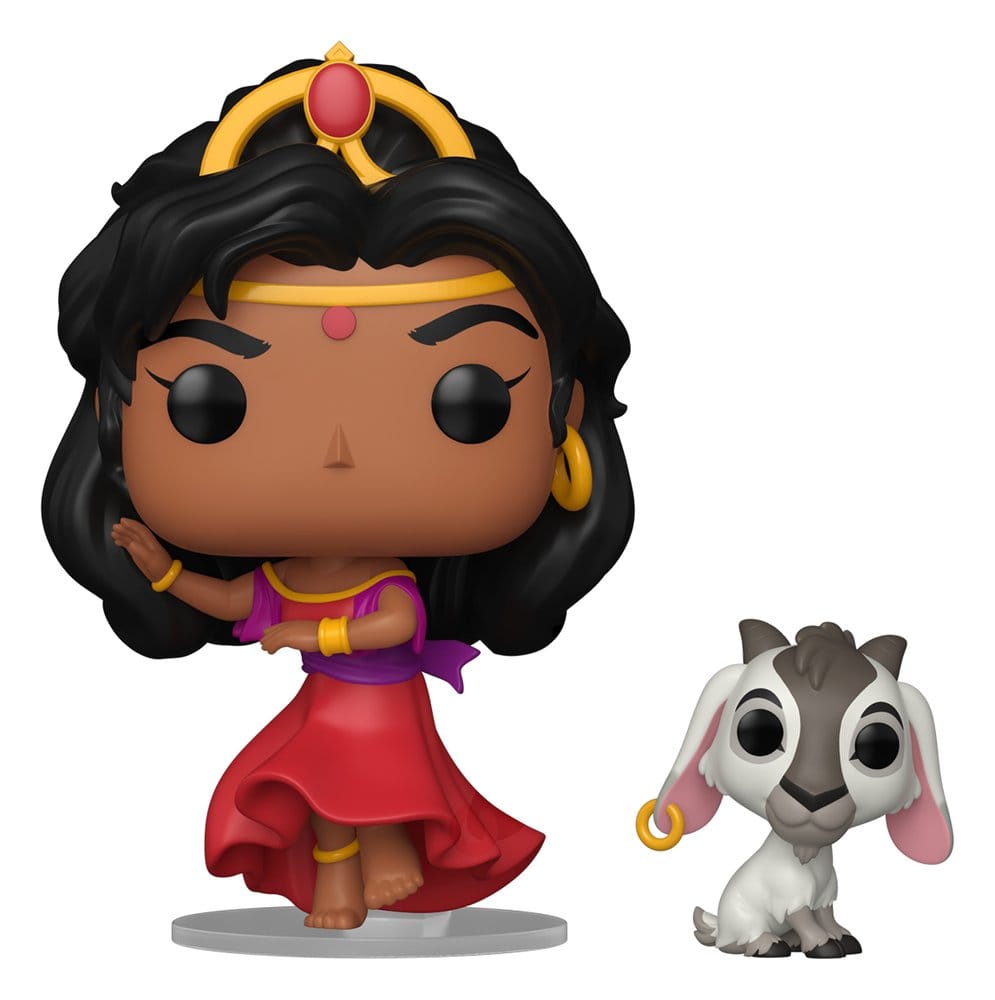 Der Glöckner von Notre Dame POP! Vinyl Figur Esmeralda & Djali 9 cm Image 1