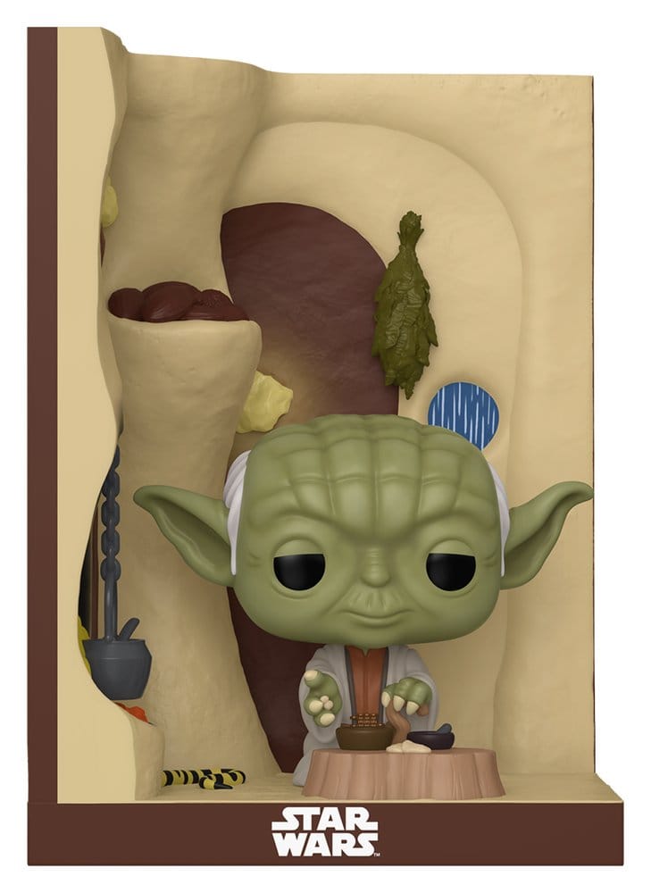 Star Wars POP! Nooks Vinyl Figur Yoda's Hutt 9 cm Image 1