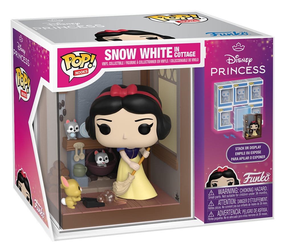 Schneewittchen POP! Nooks Vinyl Figur Dwarfs House 9 cm Image 2
