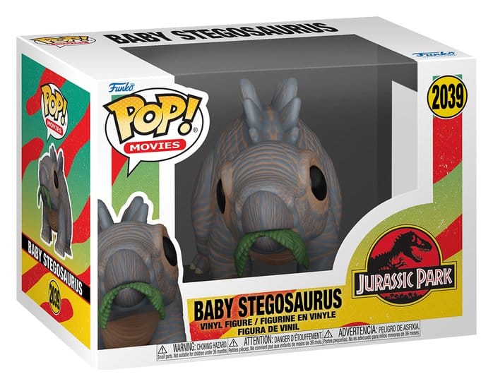Jurassic Park POP! Movies Vinyl Figur Baby Stegosaurus 9 cm Image 2