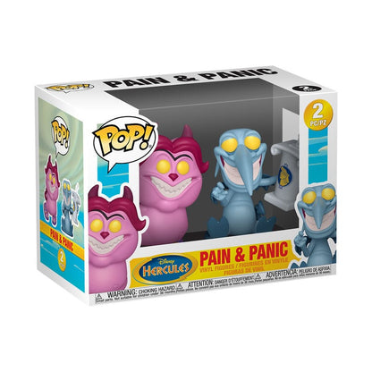 Hercules POP! Television Vinyl Figuren 2er-Pack Panic & Pain 9 cm Image 2