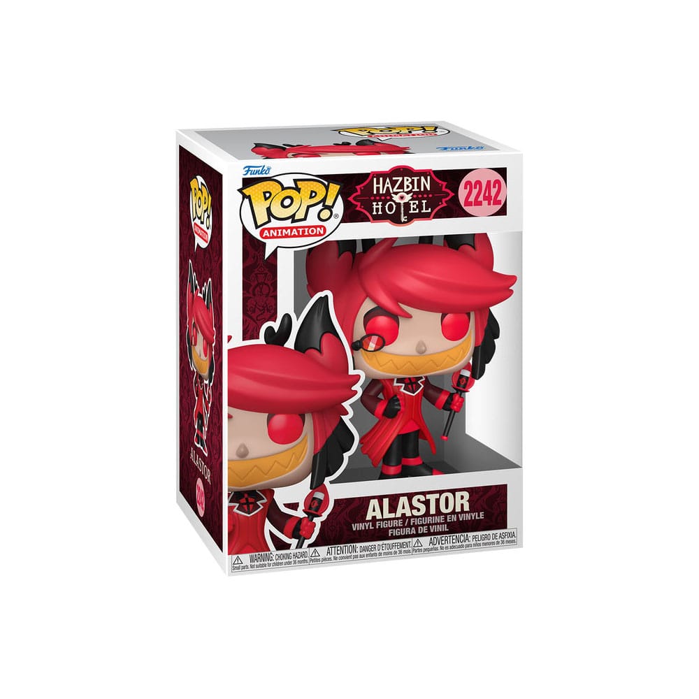 Hazbin Hotel POP! Vinyl Figuren Alastor w/Chase 9 cm Sortiment (6) Image 2