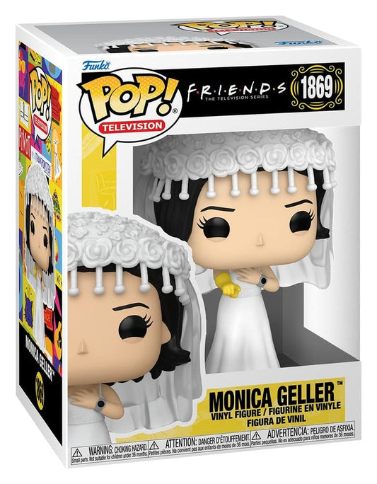 Friends POP! TV Vinyl Figur Monica Geller (Wedding Dress) 9 cm Image 2