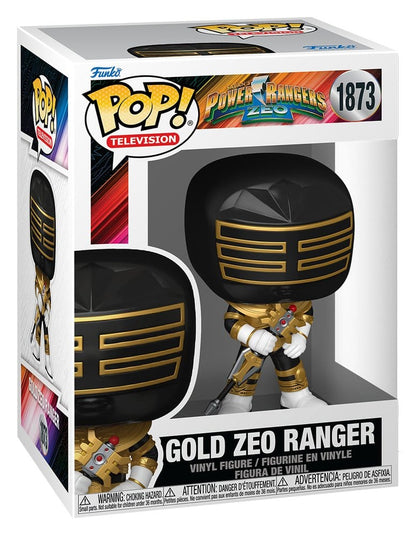 Power Rangers Zeo POP! Movies Vinyl Figuren Zeo Ranger Gold 9 cm Image 2