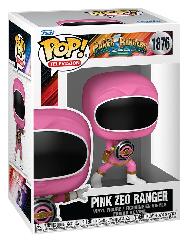 Power Rangers Zeo POP! Movies Vinyl Figuren Zeo Ranger Pink 9 cm Image 2