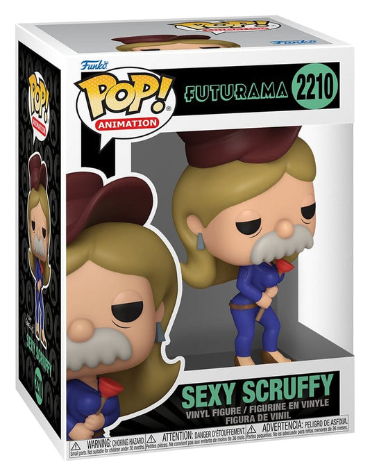 Futurama Pop! Animation Vinyl Figur Sexy Scruffy 9 cm Image 2