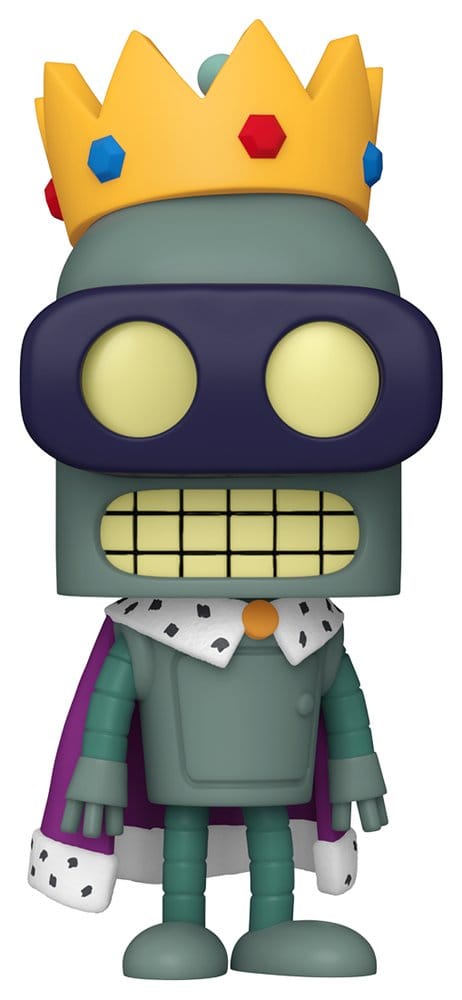Futurama Pop! Animation Vinyl Figur Super King Bender 9 cm Image 1