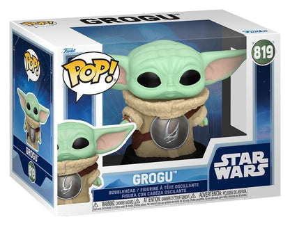 Star Wars: The Mandalorian and Grogu POP! Vinyl Wackelkopf-Figur Grogu 9 cm Image 2