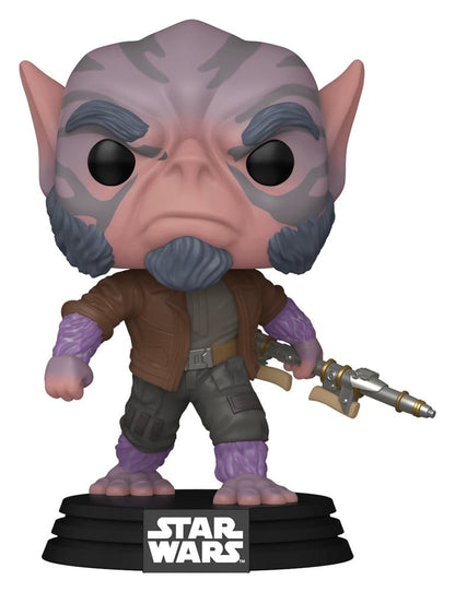Star Wars: The Mandalorian and Grogu POP! Vinyl Wackelkopf-Figur Zeb Orrelios  9 cm Image 1