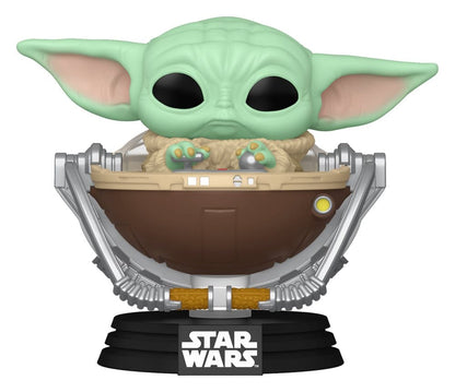 Star Wars: The Mandalorian and Grogu POP! Vinyl Wackelkopf-Figur Grogu in Pram 9 cm Image 1