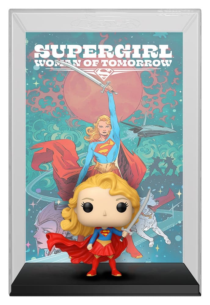 DC Comics POP! Comic Cover Vinyl Figur Supergirl 9 cm Image 1