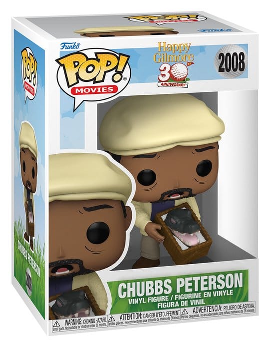 Happy Gilmore 2 POP! Movies Vinyl Figur Chubbs Peterson 9 cm Image 2