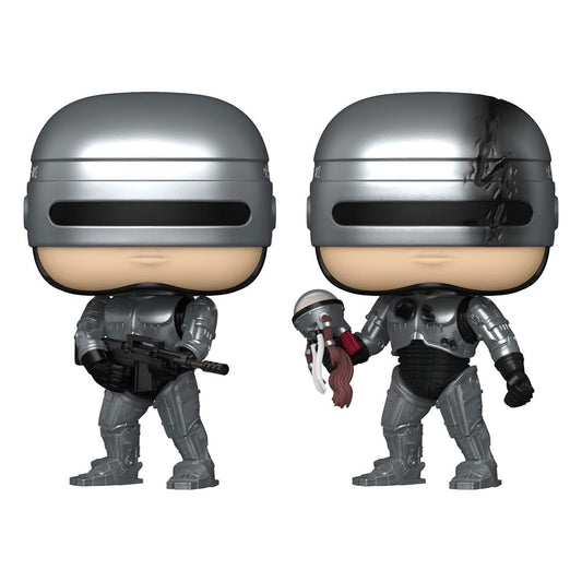 Robocop POP! Movies Vinyl Figuren Robocop (Metallic) with Chase 9 cm Sortiment (6) Image 1