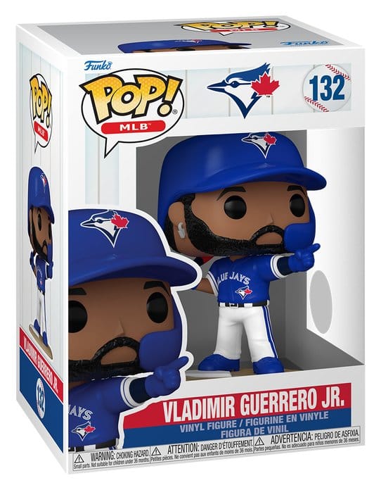 MLB POP! Vinyl Figur Blue Jays - Vladimir Guerrero Jr. (Blue Uniform) 9 cm Image 2