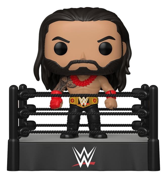 WWE POP! Deluxe Vinyl Figur Roman Reigns in Ring 9 cm Image 1