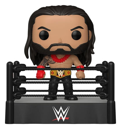 WWE POP! Deluxe Vinyl Figur Roman Reigns in Ring 9 cm Image 1