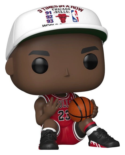 NBA Legends POP! Sports Vinyl Figur Chicago Bulls: Michael Jordan 3 Times in a Row 9 cm Image 1