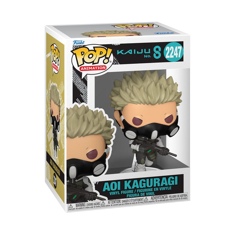Kaiju No. 8 POP! Animation Vinyl Figur Aoi Kaguragi 9 cm Image 2