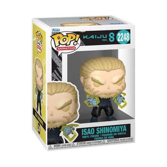 Kaiju No. 8 POP! Animation Vinyl Figur Isao Shinomiya 9 cm Image 2
