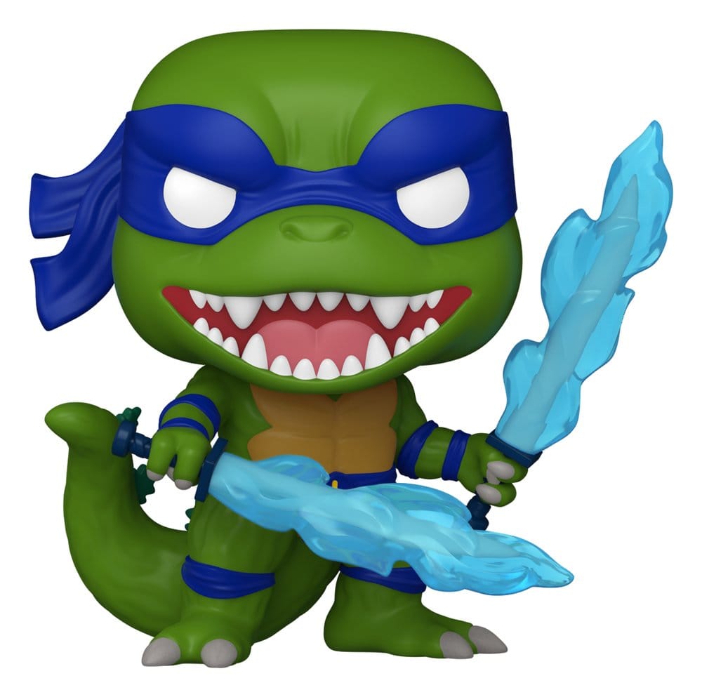 Godzilla x Turtles POP! Animation Vinyl Figur Leonardo X Godzilla 9 cm Image 1