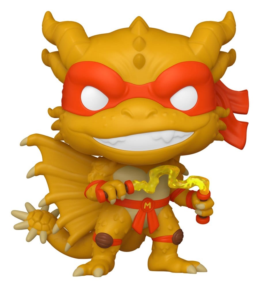 Godzilla x Turtles POP! Animation Vinyl Figur Michelangelo X Ghidorah 9 cm Image 1