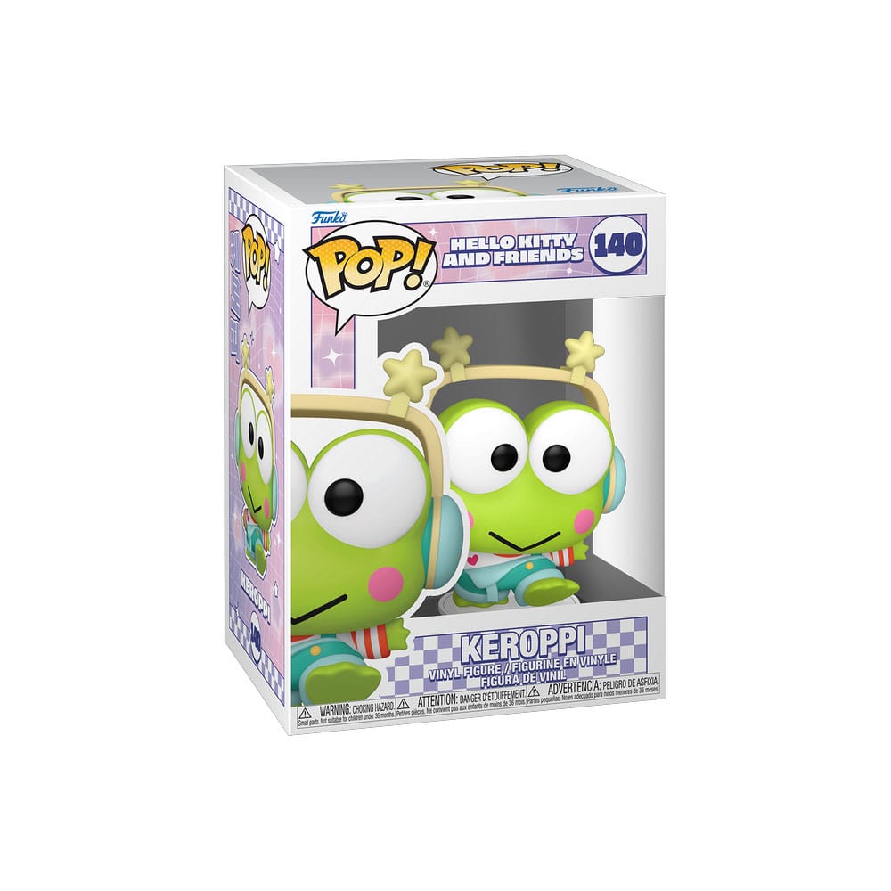 Hello Kitty and Friends POP! Animation Vinyl Figur Keroppi (K-Pop Outfit) 9 cm Image 2