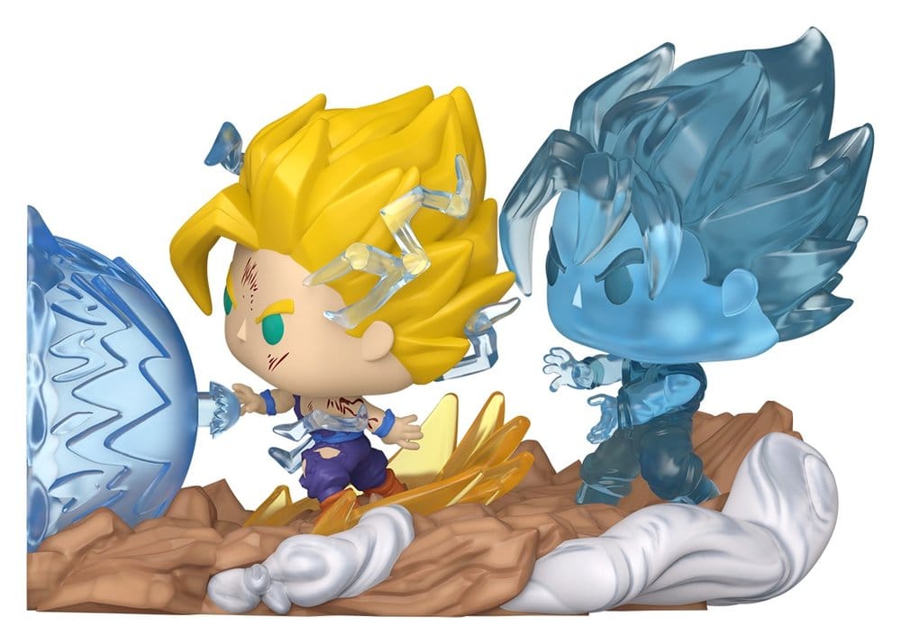 Dragon Ball Z POP Moments Vinyl Figuren Father-Son Kamehameha 9 cm Image 1