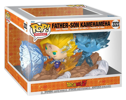 Dragon Ball Z POP Moments Vinyl Figuren Father-Son Kamehameha 9 cm Image 2