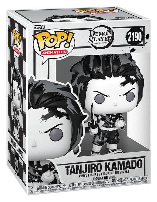 Demon Slayer: Kimetsu no Yaiba POP! Animation Vinyl Figuren Tanjiro(Sumi-Ink) 9 cm Image 2