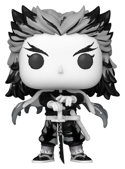 Demon Slayer: Kimetsu no Yaiba POP! Animation Vinyl Figuren Rengoku(Sumi-Ink) 9 cm Image 1