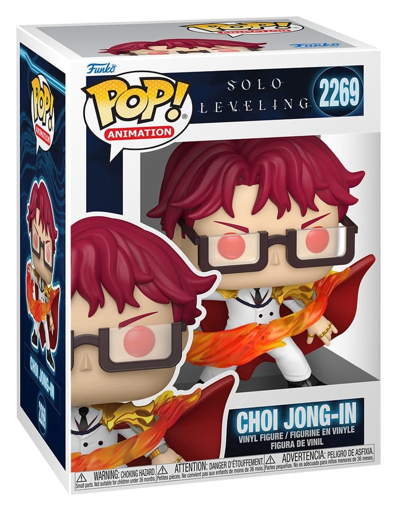 Solo Leveling POP! Animation Vinyl Figur Choi Jong-in 9 cm Image 2
