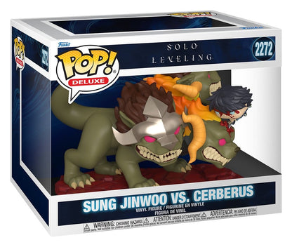 Solo Leveling POP! Deluxe Vinyl Figur Jinwoo Vs Cerberus 9 cm Image 2