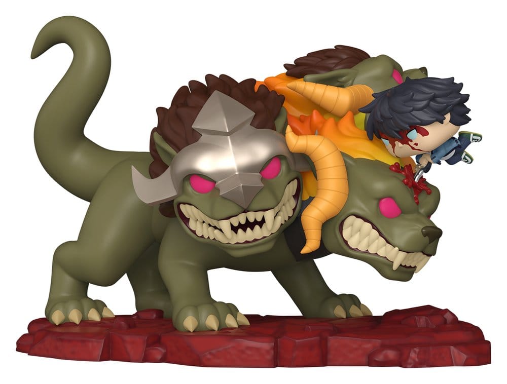 Solo Leveling POP! Deluxe Vinyl Figur Jinwoo Vs Cerberus 9 cm Image 1