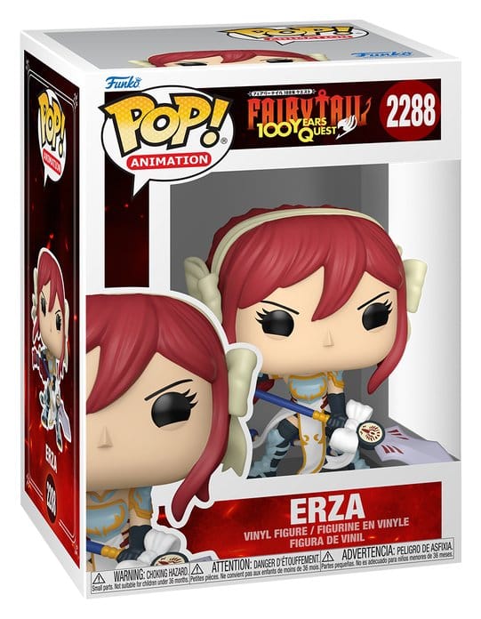Fairy Tail 100 Year Quest POP! Animation Vinyl Figuren Erza 9 cm Image 2