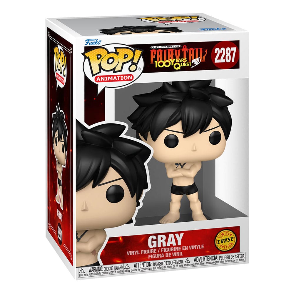 Fairy Tail 100 Year Quest POP! Animation Vinyl Figuren Gray w/Chase 9 cm Sortiment (6) Image 4