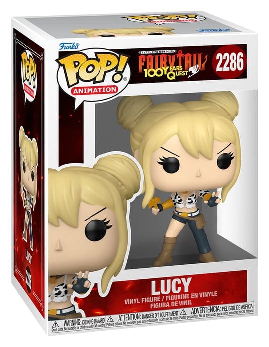 Fairy Tail-100 Years Quest POP! Animation Vinyl Figur Lucy 9 cm Image 2