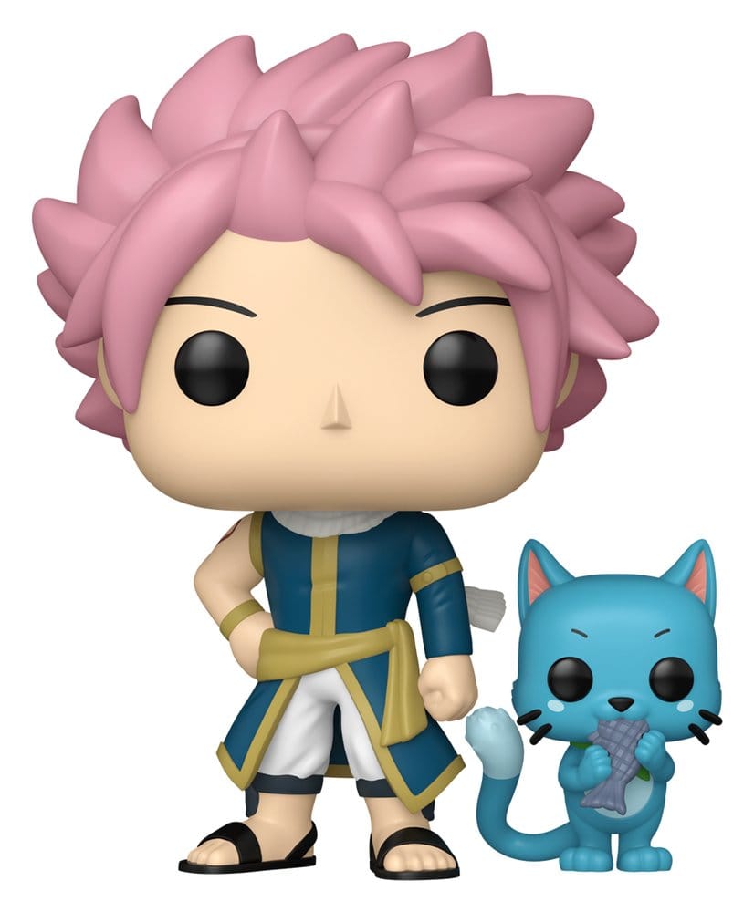 Fairy Tail-100 Years Quest POP! Animation Vinyl Figur Natsu & Happy 9 cm Image 1