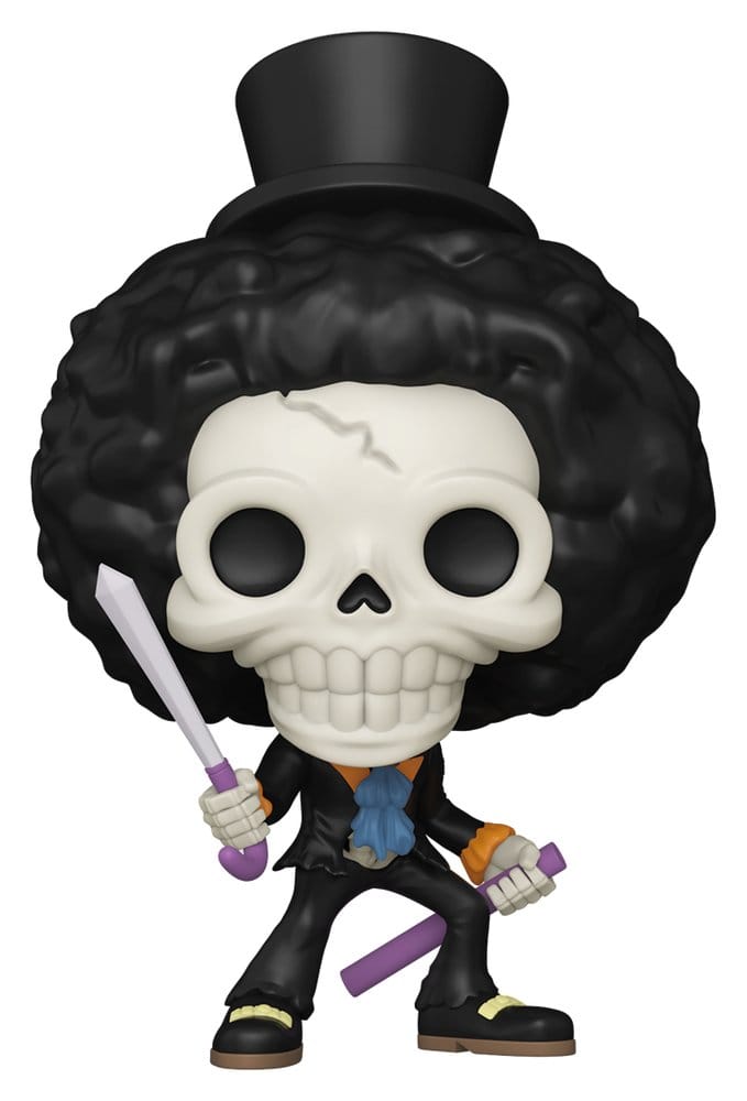 One Piece POP! Animation Vinyl Figur Brook (Refresh) 9 cm Image 1