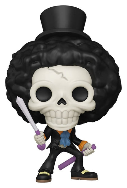 One Piece POP! Animation Vinyl Figur Brook (Refresh) 9 cm Image 1
