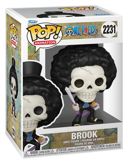 One Piece POP! Animation Vinyl Figur Brook (Refresh) 9 cm Image 2