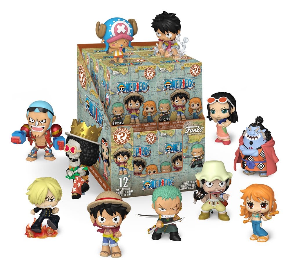 One Piece Mystery Minis Minifiguren PDQ 5 cm Display (12) Image 1