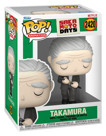 Sakamoto Days POP! Animation Vinyl Figur Takamura 9 cm Image 2