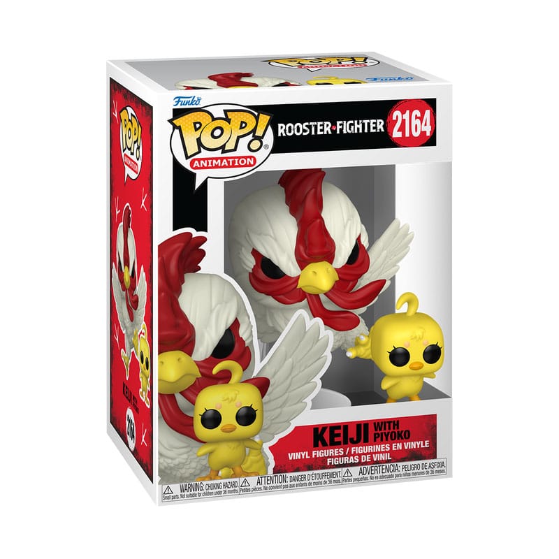 Rooster Fighter POP!&Buddy Vinyl Keiji & Piyoko 9 cm Image 2