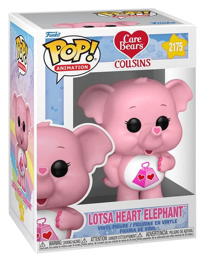 Die Glücksbärchies POP! Animation Vinyl Figur Lotsa Heart Elephant 9 cm Image 2