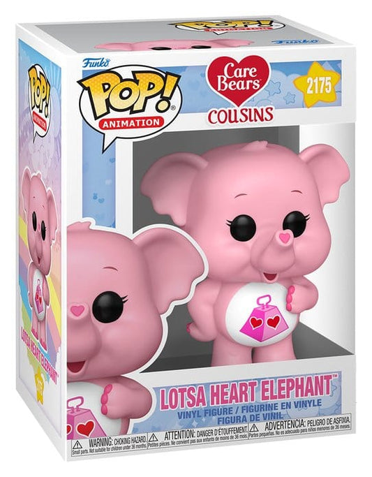 Die Glücksbärchies POP! Animation Vinyl Figur Lotsa Heart Elephant 9 cm Image 2