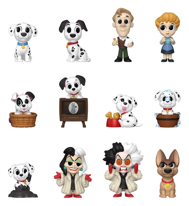 101 Dalmatiner Mystery Minis Minifiguren PDQ 5 cm Display (12) Image 2