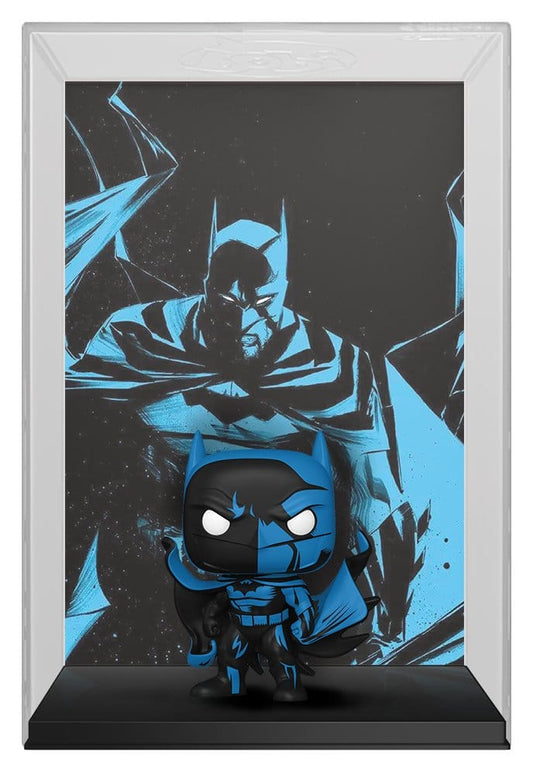 DC Comics POP! Comic Covers Vinyl Figur Batman Black & Blue 9 cm Image 1