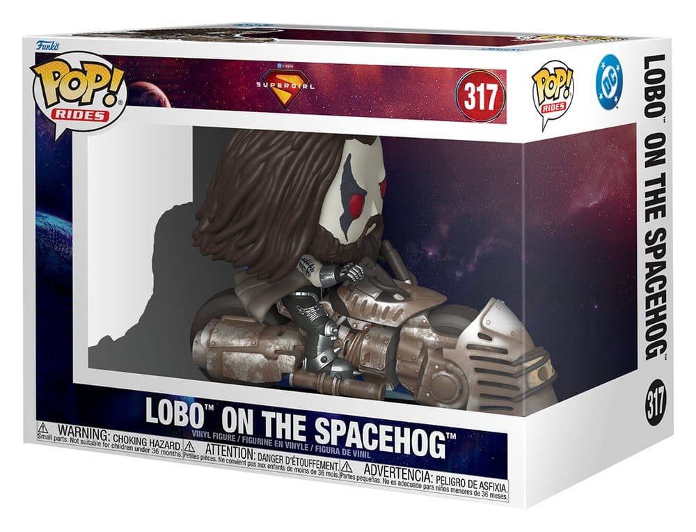 Supergirl (2026) POP! Rides Vinyl Figur Lobo on the Spacehog 15 cm Image 2